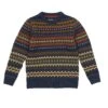 Barbour Boys Case Fair Isle Crew