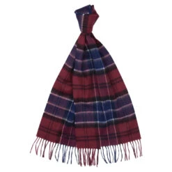 Barbour Merino Cashmere Tartan Scarf