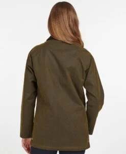 Barbour Women's Acorn Waxed Cotton Jacket -Arctery Clothing Shop barbour womens acorn waxed cotton jacket 2