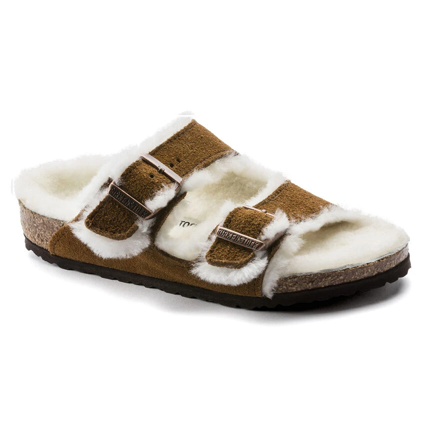 Birkenstock Kids Arizona Shearling Suede Leather 3 Birkenstock Kids Arizona Shearling Suede Leather