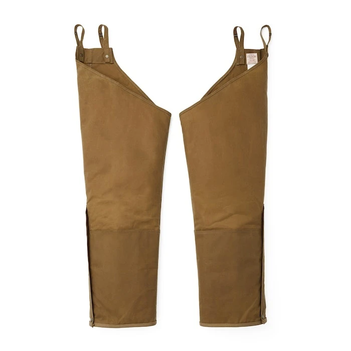 Filson Men's Double Tin Cloth Chaps With Zipper 4 Filson Men's Double Tin Cloth Chaps With Zipper - Image 2