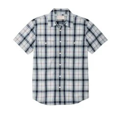 Filson Men's Short Sleeve Chambray Shirt