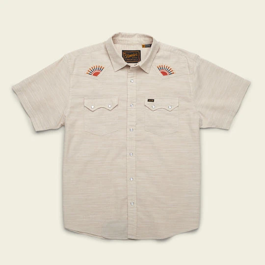 Howler Bros. Men's Crosscut Deluxe Shortsleeve - Rising Suns 3 Howler Bros. Men's Crosscut Deluxe Shortsleeve - Rising Suns