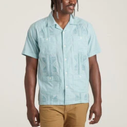 Howler Bros. Men's Guayabera Shirt -Arctery Clothing Shop howler bros mens guayabera shirt 4