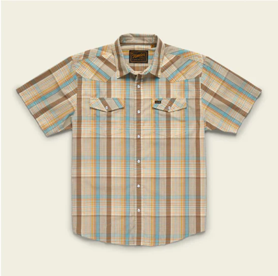 Howler Bros. Men's H Bar B Snapshirt : Atlas Plaid 4 Howler Bros. Men's H Bar B Snapshirt : Atlas Plaid - Image 2