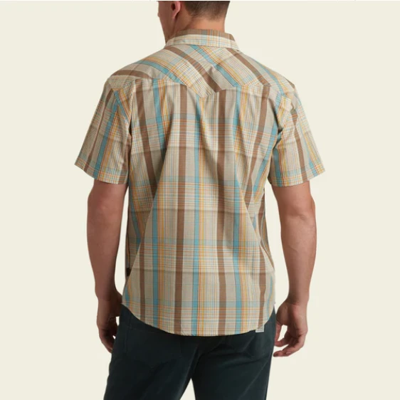 Howler Bros. Men's H Bar B Snapshirt : Atlas Plaid 5 Howler Bros. Men's H Bar B Snapshirt : Atlas Plaid - Image 3