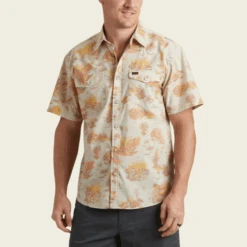 Howler Bros. Men's H Bar B Snapshirt : Coyotes 7 Howler Bros. Men's H Bar B Snapshirt : Coyotes -Arctery Clothing Shop howler bros mens h bar b snapshirt coyotes 2