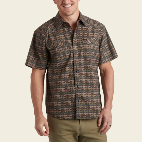 Howler Bros. Men's H Bar B Snapshirt : Los Arroyos 4 Howler Bros. Men's H Bar B Snapshirt : Los Arroyos - Image 2