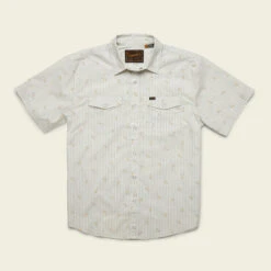 Howler Bros. M's H Bar B Snapshirt - Vintage Grid Floral