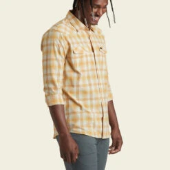 Howler Bros. M's H Bar B Tech Longsleeve : Leon Plaid 13 Howler Bros. M's H Bar B Tech Longsleeve : Leon Plaid -Arctery Clothing Shop howler bros ms h bar b tech longsleeve leon plaid 5