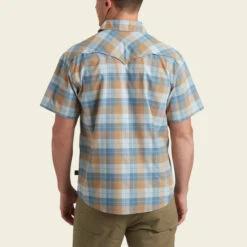 Howler Bros. M's Open Country Tech Shirt : Gates Plaid -Arctery Clothing Shop howler bros ms open country tech shirt gates plaid 2