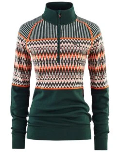 Kari Traa Women's Silja Wool Half-Zip Baselayer