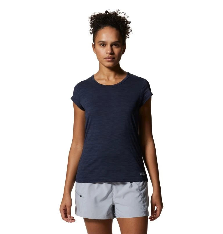 Mountain Hardwear Women's Mighty Stripe™ Short Sleeve 4 Mountain Hardwear Women's Mighty Stripe™ Short Sleeve - Image 2