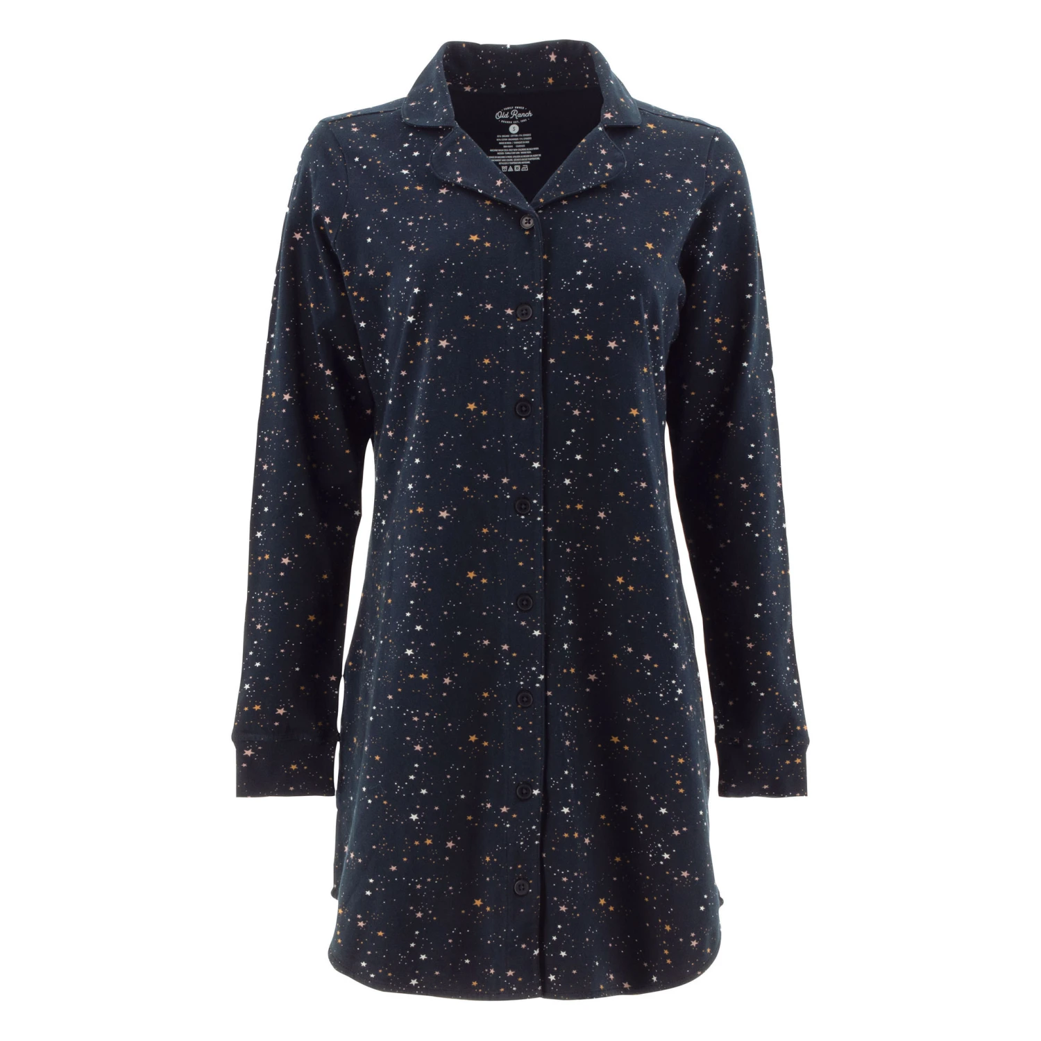 Old Ranch Women's Starry Night Sleep Shirt 3 Old Ranch Women's Starry Night Sleep Shirt