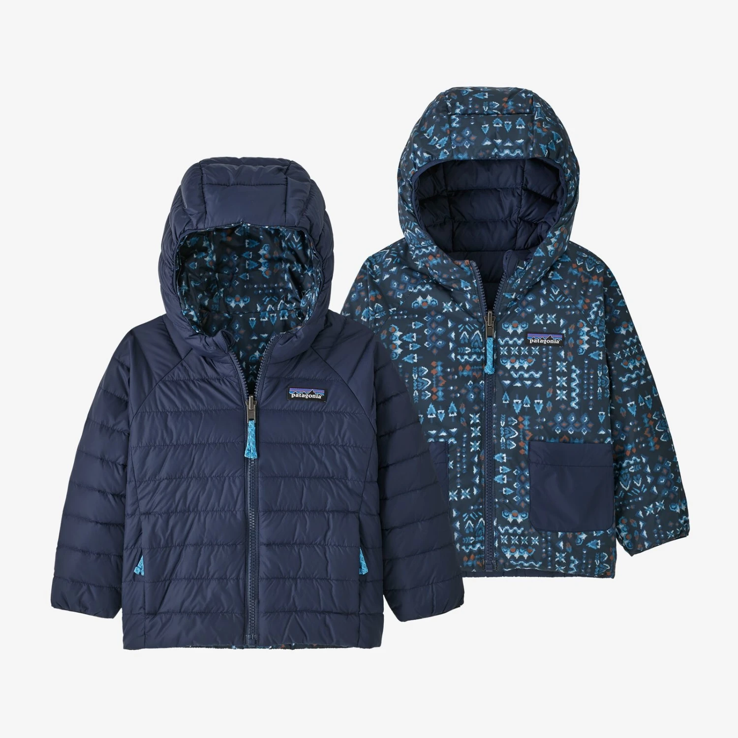 Patagonia Baby Reversible Down Sweater Hoody 4 Patagonia Baby Reversible Down Sweater Hoody - Image 2