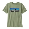 Patagonia Kids' Regenerative Organic Certified Cotton P-6 Logo T-Shirt -Arctery Clothing Shop patagonia kids regenerative organic certified cott