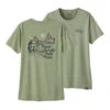 Patagonia Women's Capilene Cool Daily Graphic Shirt - Lands -Arctery Clothing Shop patagonia womens capilene cool daily graphic shirt