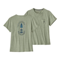 Patagonia Women's Clean Climb Bloom Pocket Responsibili-Tee