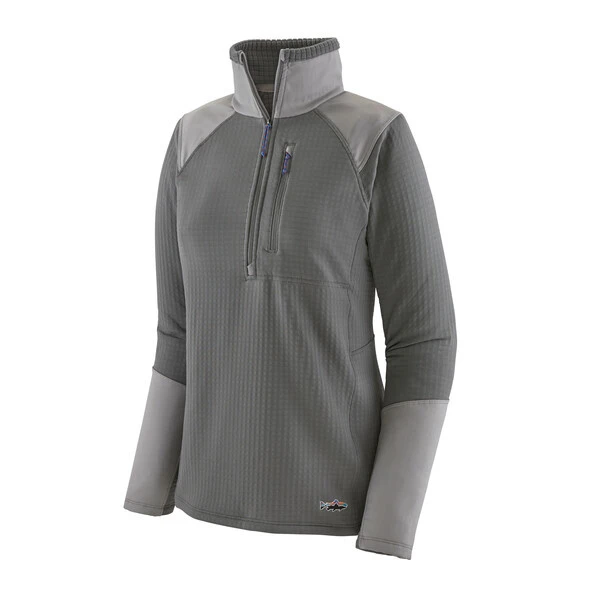 Patagonia Women's Long-Sleeved R1 Fitz Roy Trout 1/4 Zip 3 Patagonia Women's Long-Sleeved R1 Fitz Roy Trout 1/4 Zip