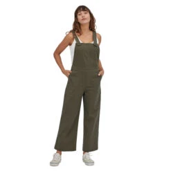 Patagonia Women's Stand Up Cropped Overalls -Arctery Clothing Shop patagonia womens stand up cropped overalls 2