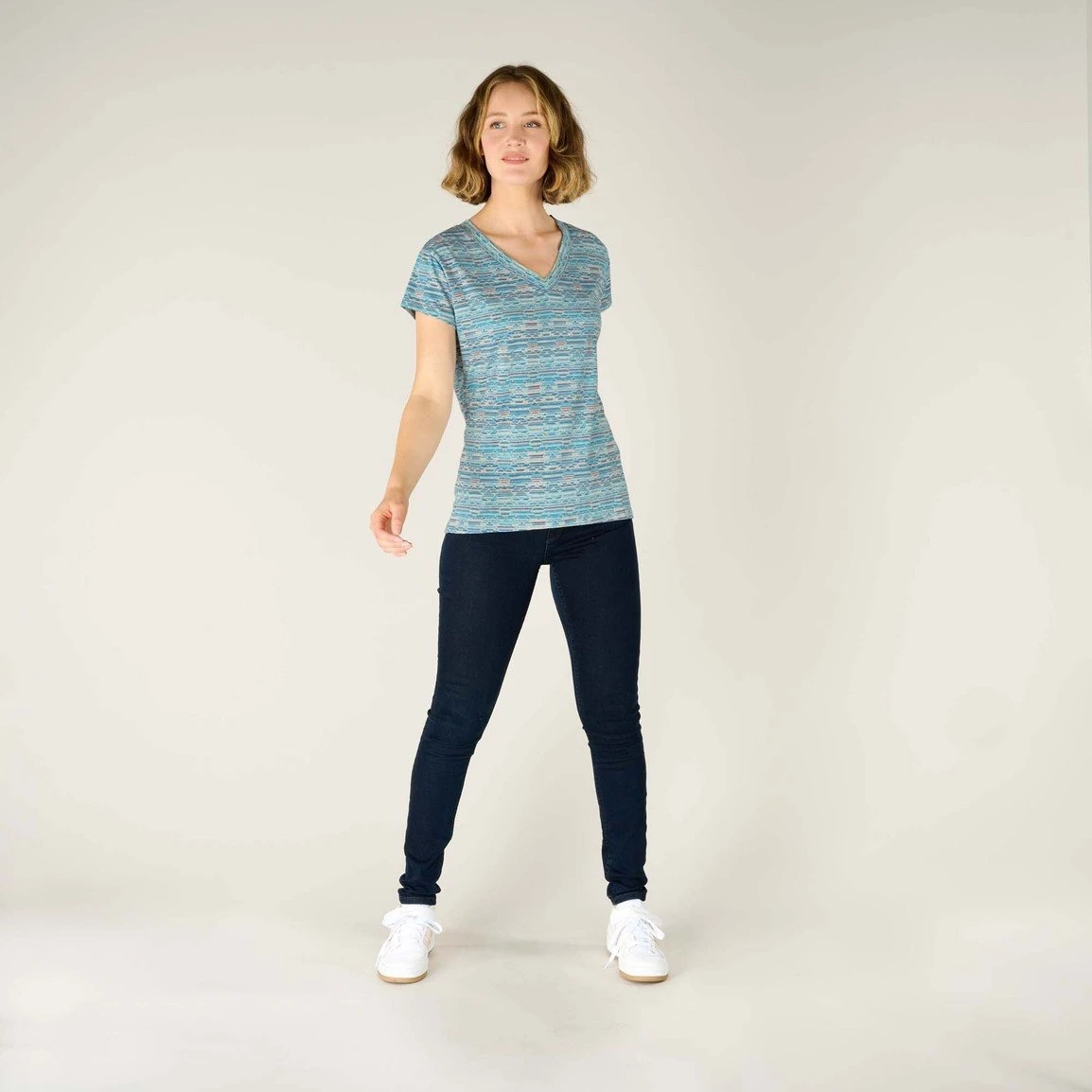 Sherpa Adventure Gear Women's Neha V-Neck Tee 5 Sherpa Adventure Gear Women's Neha V-Neck Tee - Image 3