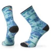 Smartwool Athletic Tie Dye Print Crew Socks -Arctery Clothing Shop smartwool athletic tie dye print crew socks