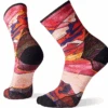 Smartwool Men's Athlete Edition Run Print Crew Socks -Arctery Clothing Shop smartwool mens athlete edition run print crew sock