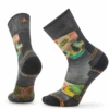 Smartwool Men's Hike Light Cushion Def Lyfe Print Crew Socks -Arctery Clothing Shop smartwool mens hike light cushion def lyfe print c