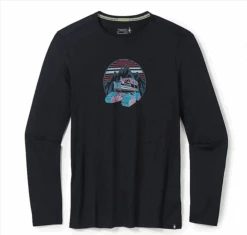 Smartwool Men's Snowcat Trek Long Sleeve Graphic Tee