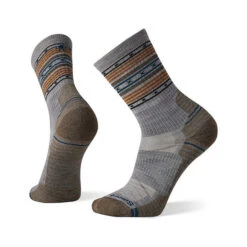 Smartwool Performance Hike Light Cushion Spiked Stripe Crew -Arctery Clothing Shop smartwool performance hike light cushion spiked st 1