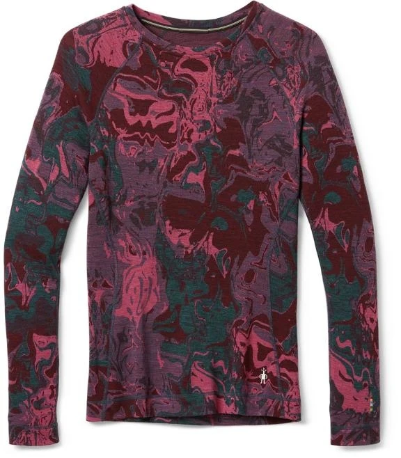 Smartwool Women's Classic Thermal Merino Base Layer Pattern Crew 6 Smartwool Women's Classic Thermal Merino Base Layer Pattern Crew - Image 4