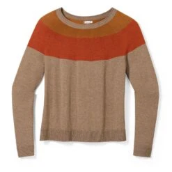 Smartwool Women's Edgewood Colorblock Crew Sweater