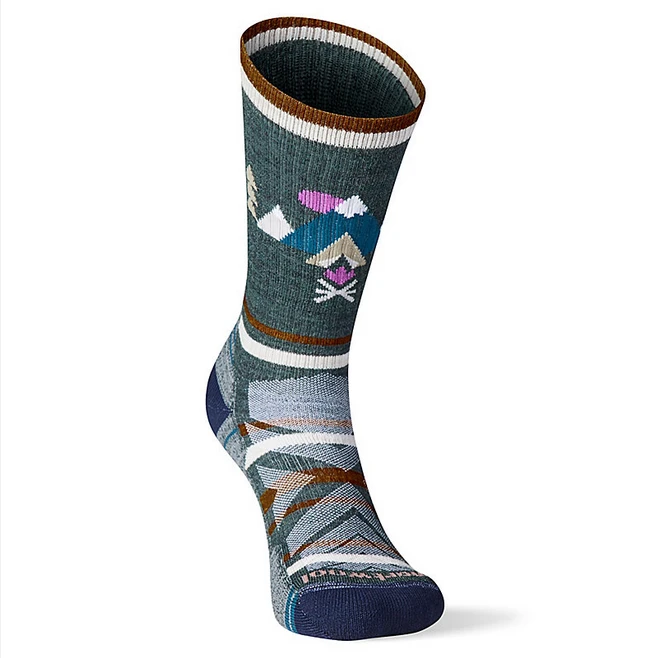 Smartwool Women's Hike Light Cushion Under The Stars Crew Socks 4 Smartwool Women's Hike Light Cushion Under The Stars Crew Socks - Image 2