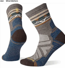 Smartwool Women's Hike Light Cushion Zig Zag Valley Mid Crew Socks -Arctery Clothing Shop smartwool womens hike light cushion zig zag valley 1