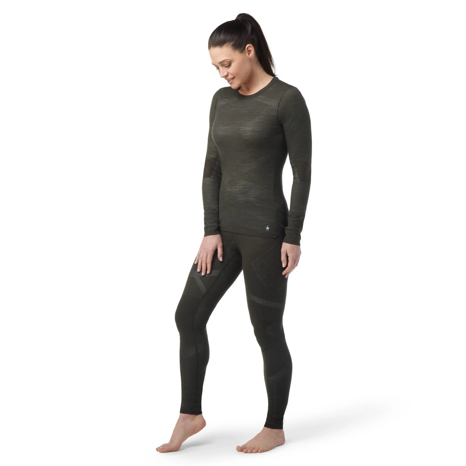 Smartwool Women's Intraknit Thermal Merino Base Layer Crew 4 Smartwool Women's Intraknit Thermal Merino Base Layer Crew - Image 2