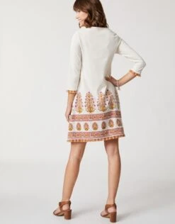 Spartina Island Fringe 3/4 Sleeve Dress -Arctery Clothing Shop spartina island fringe 3 4 sleeve dress 1