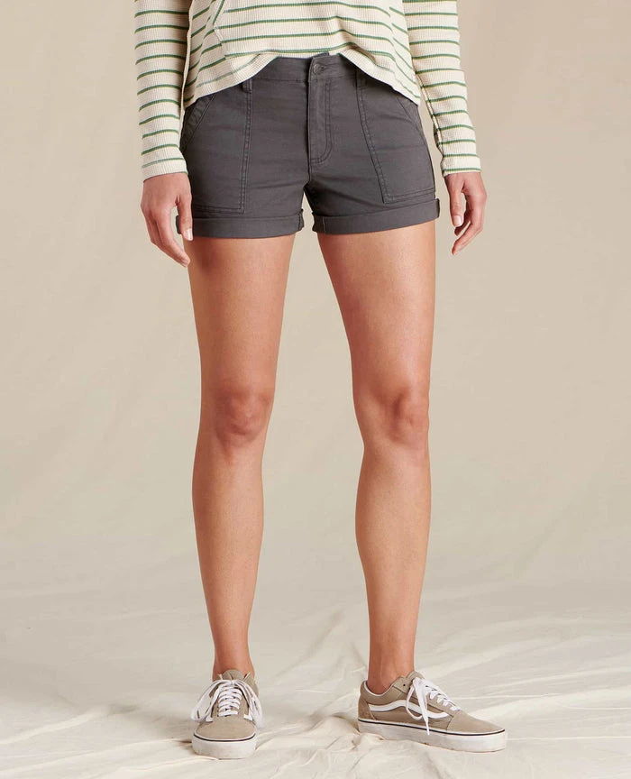 Toad & Co Women's Earthworks Camp Short 4 Toad & Co Women's Earthworks Camp Short - Image 2