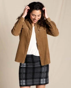 Toad & Co Women's Scouter Cord Long Sleeve Shirt