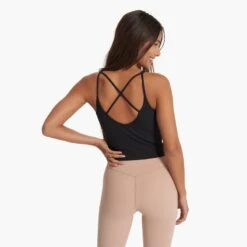 Vuori Women's Rib Crop Tank -Arctery Clothing Shop vuori womens rib crop tank 1